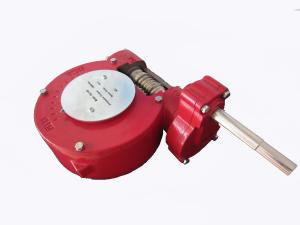 China WCB Gear Operator Butterfly Valve Gearbox With A Lock Mechanism factory