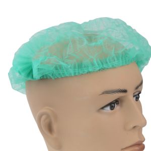 Eco Friendly 21" Disposable Non Woven Bouffant Cap
