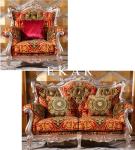 Living Room Elegant Sofa Set Classical Fabric Chesterfield Sofa LS-A803T