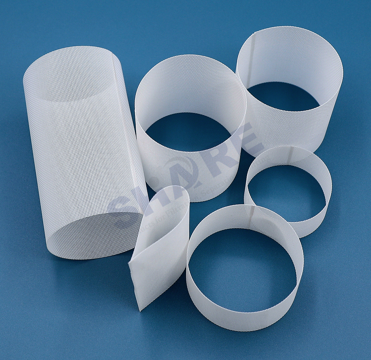 Ultrasonic Welded Polyester Filter Mesh Tubes For Water Filtration