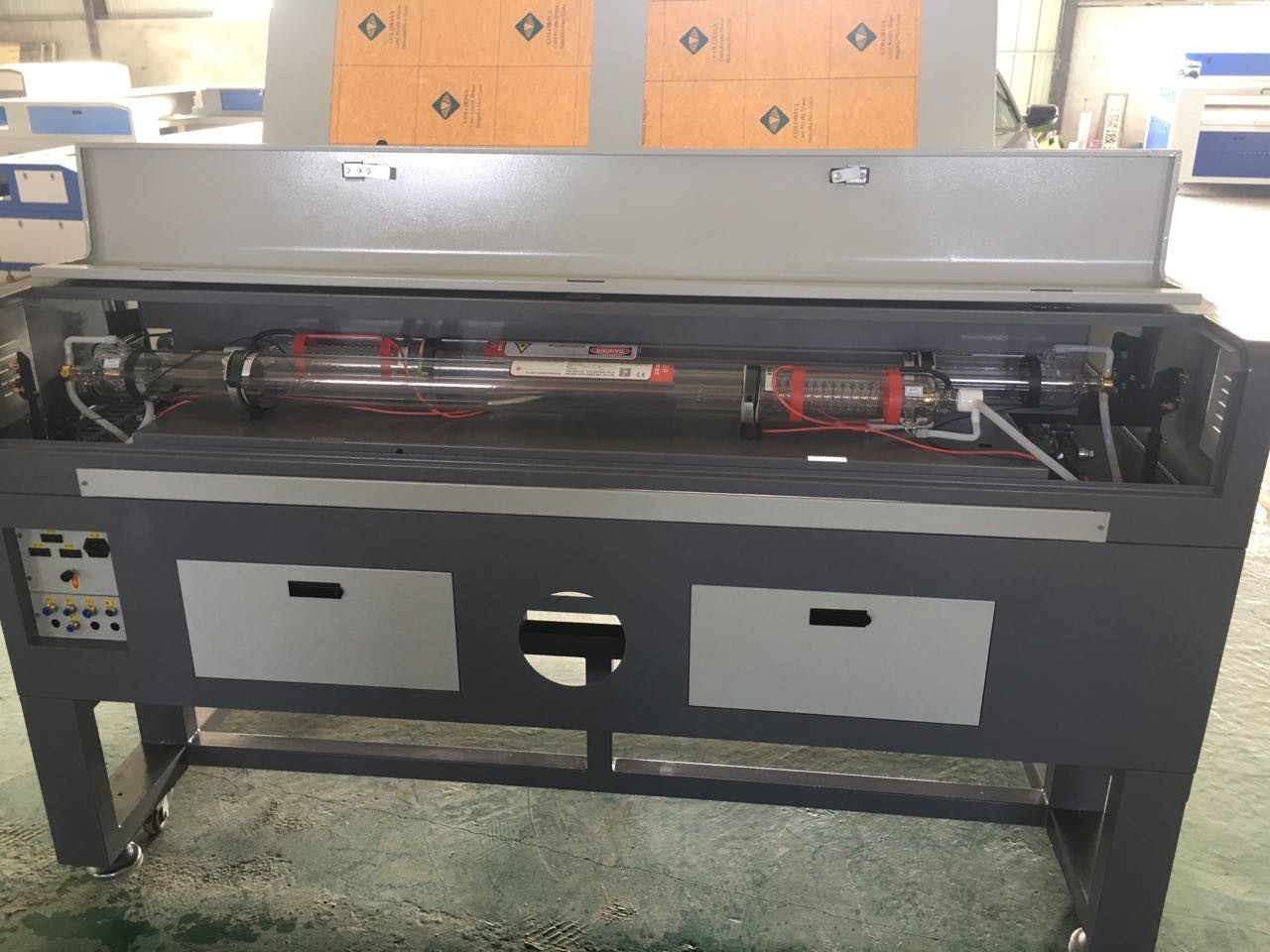 dual laser head laser head laser cutting machine 1390