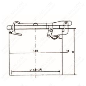 China Double Opening&amp; Closing Weather Tight Hatch Cover factory