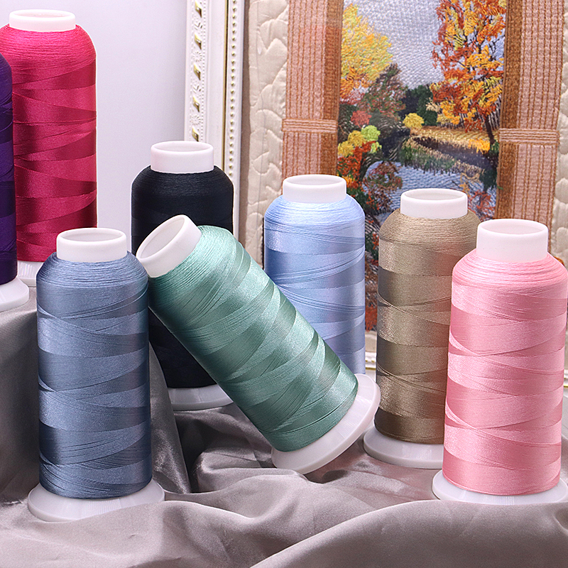 4000m 120d/2 40WT 100% Polyester Madeira Embroidery Thread for Embroidery Enthusiasts