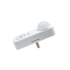 Audio-jack connection PIR motion sensor HNS134CLPIR, with tri-level dimming control, Constant-Lux control, easy plug & play
