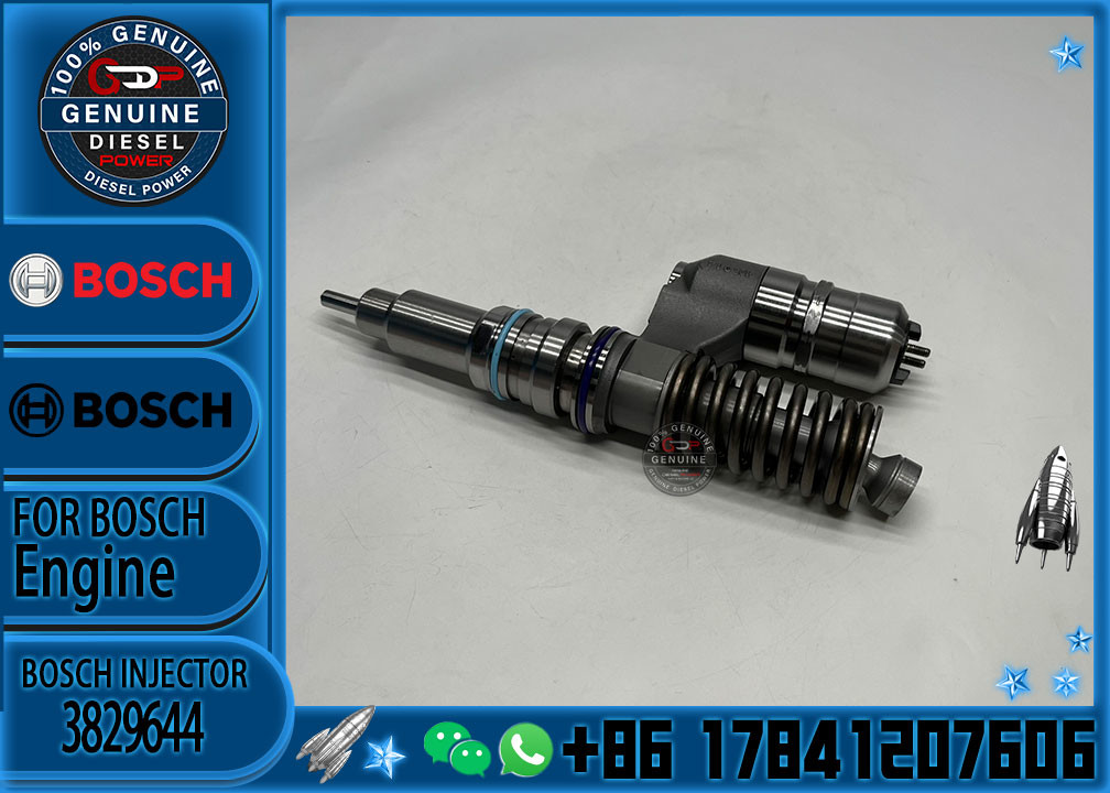 0414702013 0414702023 3829644 0986441109 Common Rail Fuel Injector For Volvo Penta D12 D12D Diesel Engine