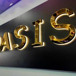 China 3d Illuminated Outdoor Sign Stainless Steel Led Letter Sign Backlit Halo Lit Channel Letter factory