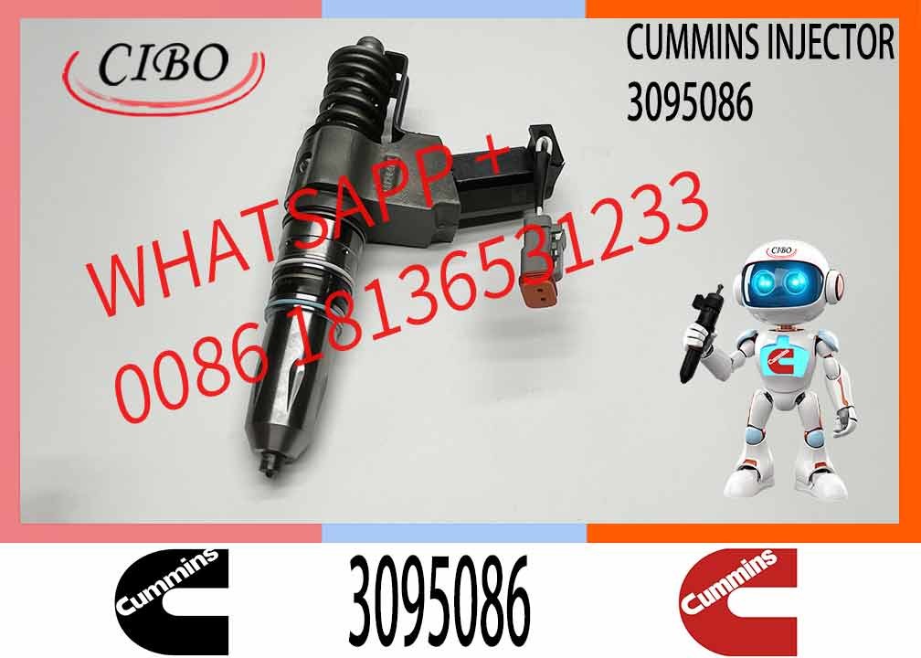 3083846 Diesel Fuel Injector N14 Common Rail Injector 3095086 3609796 3095040 3411763