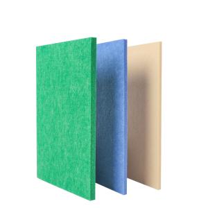 China High Density Polyester Felt Acoustic Panels Wall Decoration factory