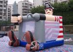 Commercial grade small indoor kids pirate inflatable bouncy castle for outdoor