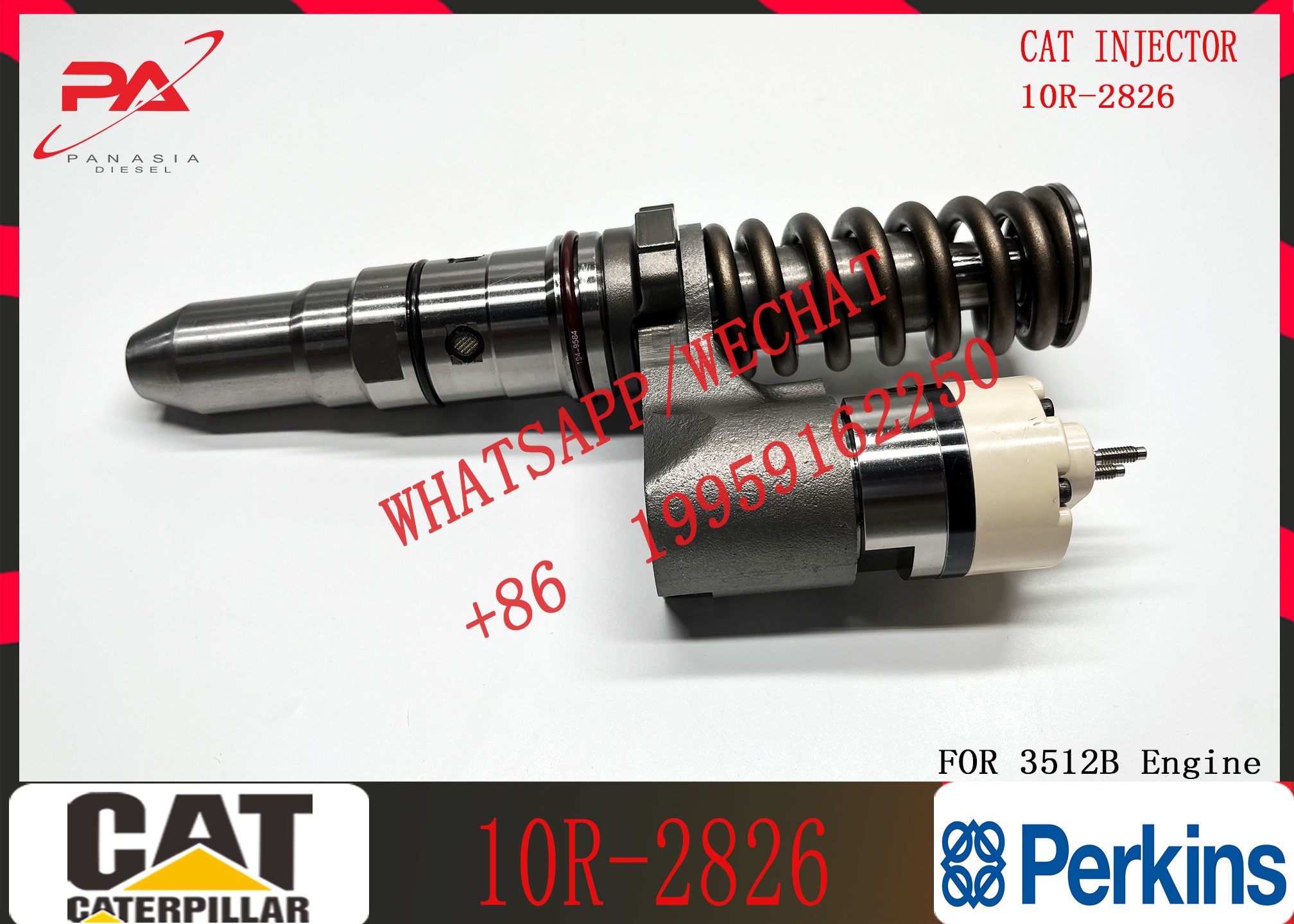 Common Rail Fuel Injector 249-0746 10R-2826 250-1304 250-1303 250-1306 250-1308 250-1312 392-6214