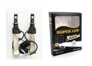 China G5 H7 Fanless Auto / Led Car Headlight Bulbs Waterproof With OSRAM Led Chip factory