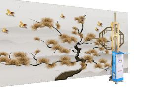 China ZKMC Vertical 3d Wall Inkjet Printer Advertising Decoration factory