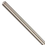 Industrial Polishing Fully Threaded Rod Stainless Steel Zinc Plated Coating