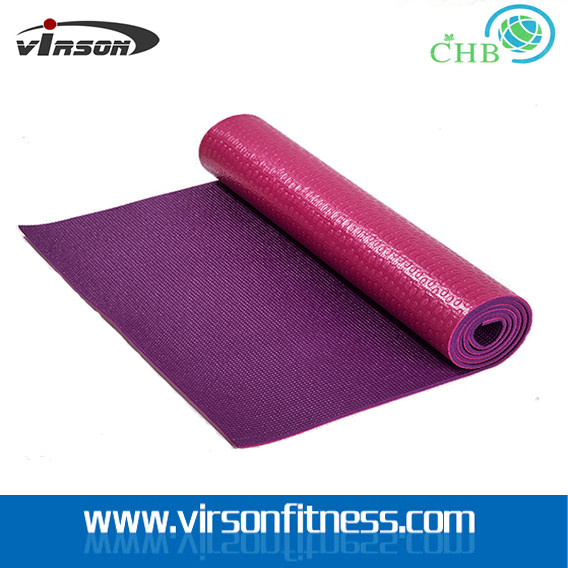 Yoga & Pilate Type High DensityECO PVC cheap yoga mats.single layer yoga mat