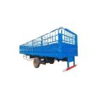 12/16 Tire Number Flatbed / Side Wall / Fence Semi Trailers For Container