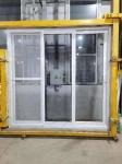 Balcony PVC Sliding Door Patio Double Layer Glass Door Sliding Opening Method