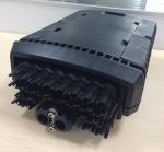 IP68 4 trays fiber enclosure wall mount or poled mounted 16 or 24 ports