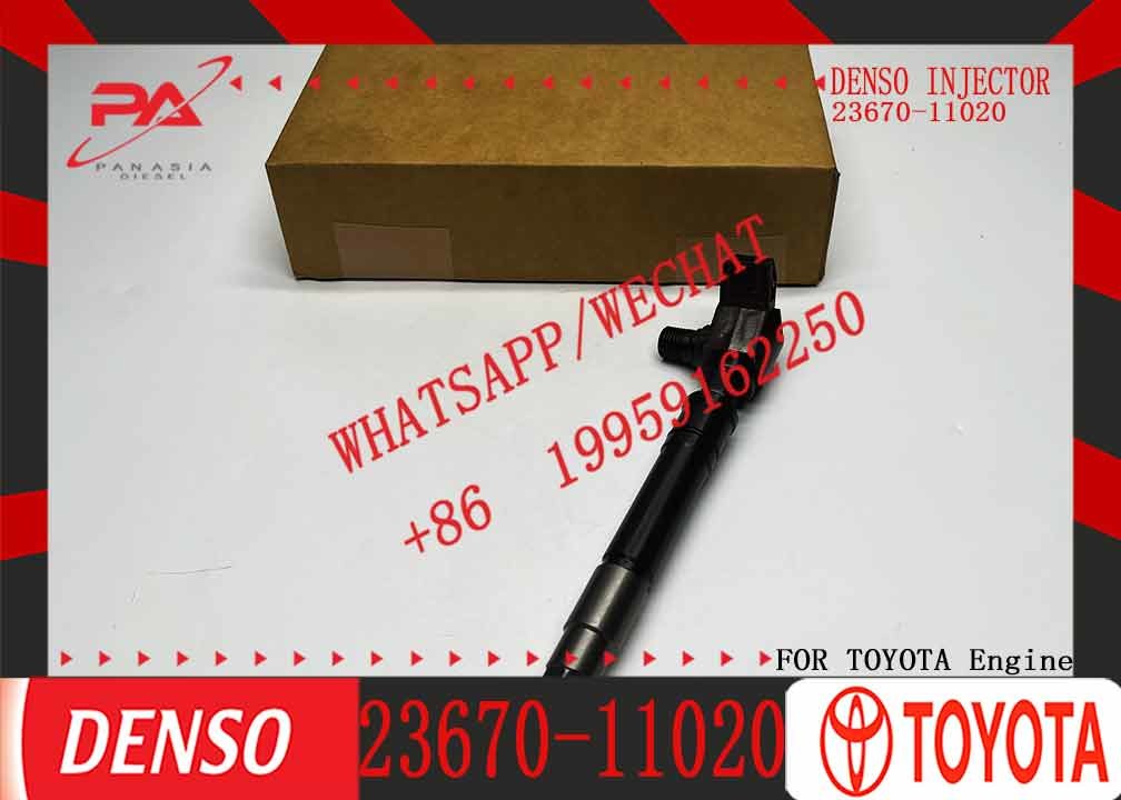 Genuine New Common Rail Injector 295700-0560 23670-0E020 23670-09430 23670-11020 23670-19025 For Toyota
