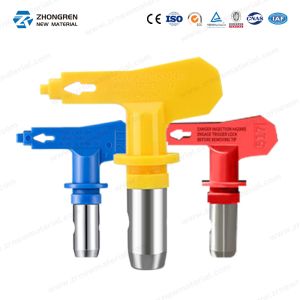 Adjustable Atomizing Airless Sprayer Nozzle High Hardness Anti Clogging