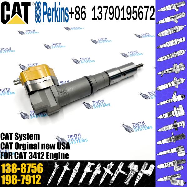 3412 Diesel Engine Parts Fuel Injector 2C0273 20R-0758 232-1170 173-9379 138