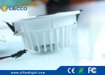 Recessed 9w Led Downlight For Kitchen / Office 6400K Color Temparature