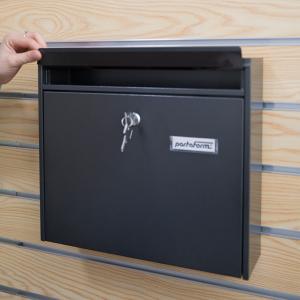 China Outdoor Letterbox Garden Wall Mounted Residential Steel Mailbox factory