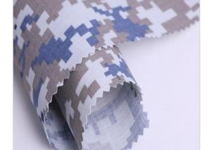 China military Camo Print Cotton Fabric Tent Outdoor Camping Cloth factory