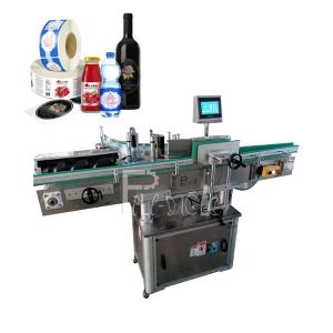 China Single Side 50bpm Pet Plastic Bottle Self Adhesive Labeling Machine factory