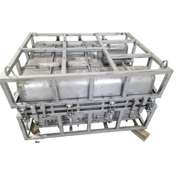 China Smooth Surface Aluminum Rotational Molds Cooler Mold Roto Mould Manufacturers factory