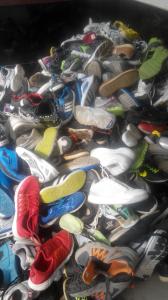 China USED SHOES in bale exported factory