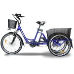 36V 10Ah Lithium Battery 3 Wheel Electric Tricycle Foldable Electric Trike For