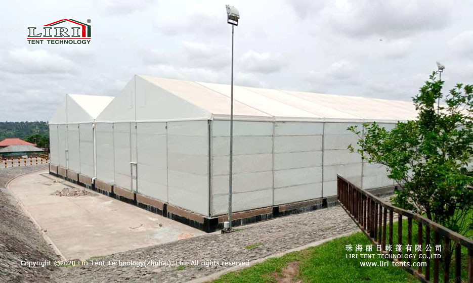 IFAI Warehouse 20m Marquee Hanger Tent Self Cleaning