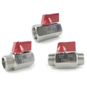 China Oem Din Standard Pn63 Bsp Thread Casting Ball Valve factory