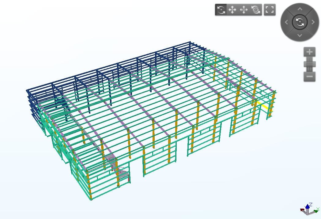 Well Designed Portal Frame Prefabricated Steel Structure Construction Industry Building