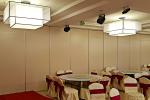 Sound Proof Aluminum Movable Restaurant Wall Partitions 85mm Thickness