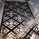 304 Pvd Color Mirror Finish Stainless Steel Room Divider Mill Edge For