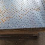 Q235 Q345 Diamond Plate Sheets Mild Steel Hr Carbon Steel Checkered Diamond
