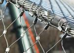 Multifunctional Architectural Wire Rope Mesh , Stainless Steel Wire Netting