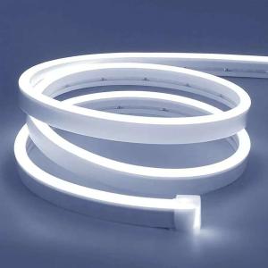 China White Led Strip Lights 16.4ft/5m Neon Light Strip 12V Flex Waterproof Neon LED Strip Silicone LED Neon Rope Light For Kitchen Bedroom Indoor Outdoor factory