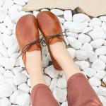 S104 Women's shoes autumn 2020 new leather fashion women's shoes convenient lace