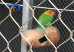 SS316 Stainless Steel Aviary Mesh Netting Bird Wire Rope Zoo Mesh 40x40mm