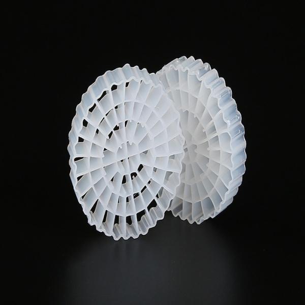 Sewage Treatment Plastic Filter Media MBBR HDPE biomover large 1200 m2/m3