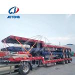 3 Axle 30/40/50 Tons Lowbed Truck Semi Trailer in Australia with High 500mm Main