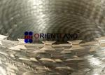 Stainless Steel Concertina Coils Wire Security Fencing Wire Border Protection