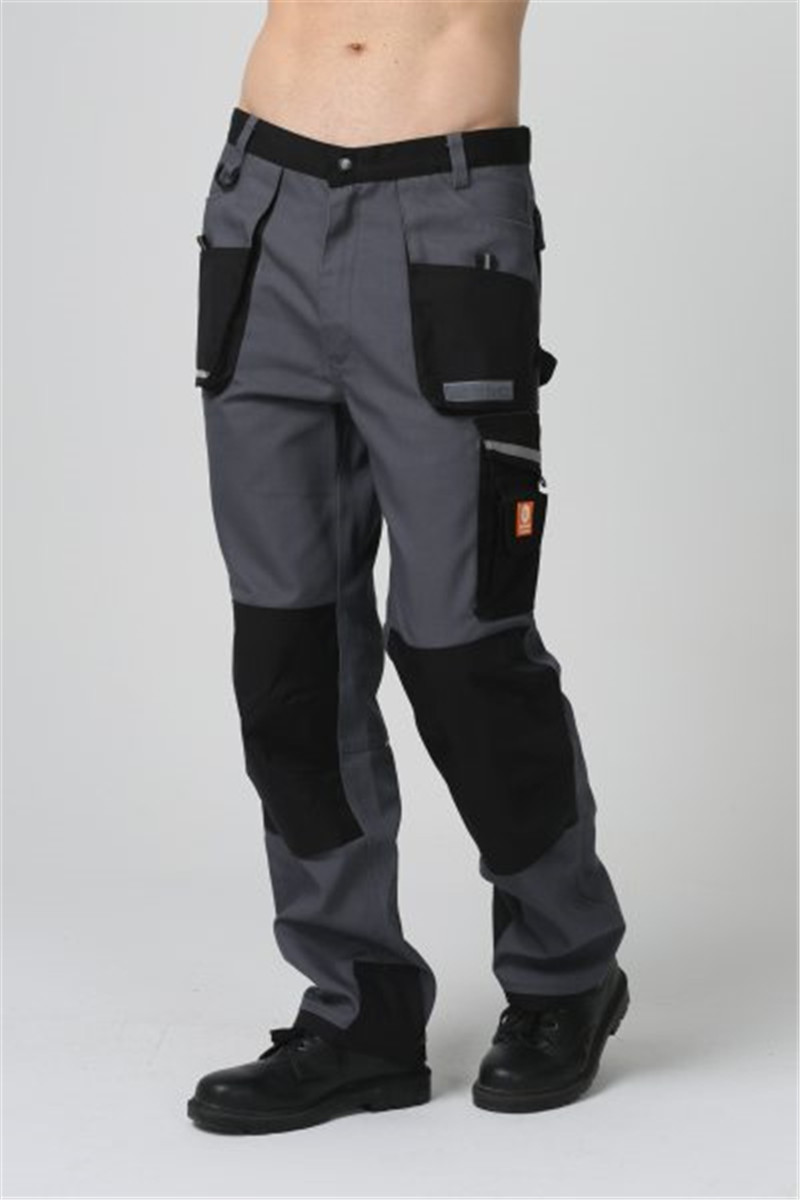 65% Polyester Mens Working Trousers , 320gsm Warm Work Pants