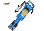 Handhold Air Leg Compressor Pneumatic Rock Drill with 0 - 360° Hole Angle Range