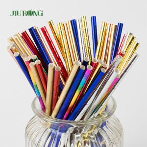 China 6mm 8mm 12mm Compostable Drinking Straw Individually Wrapped PLA Biodegradable factory