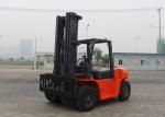 3 Stages Mast Hydraulic Diesel Manual Forklift Truck 3M - 6M Lifting Height