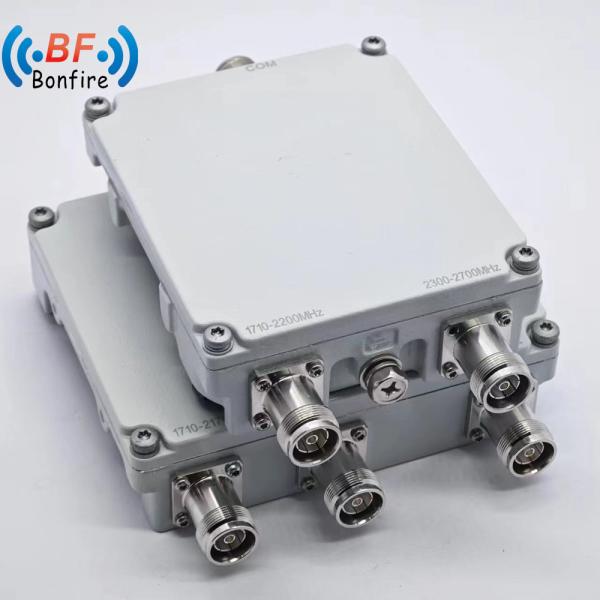 Cavity Diplexer Combiner Diplexer Rx Band 1710-1880 1920-2170 2300-2400 2500