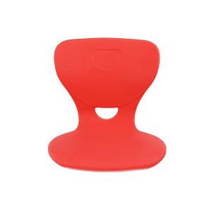 China Red Color Hollow Back HDPE Outdoor Stadium Chair Bleacher Seat factory
